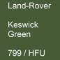 Preview: Land-Rover, Keswick Green, 799 / HFU.